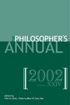 The Philosopher's Annual, Volume 24 cover