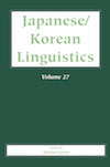 Japanese/Korean Linguistics Volume 27